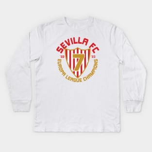 Sevilla Champs! Kids Long Sleeve T-Shirt